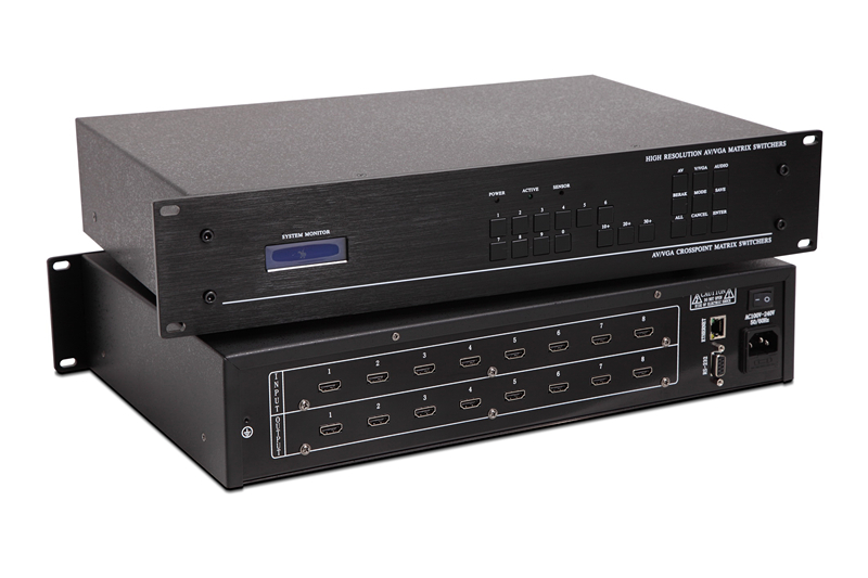 8-channel HDMI matrix host