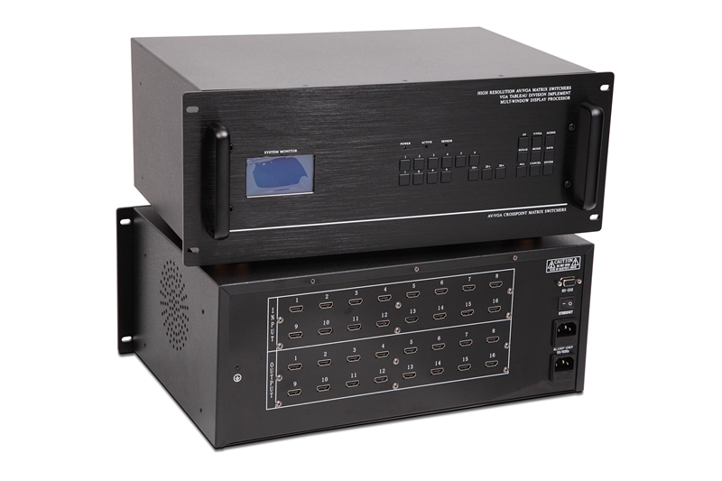 16-channel HDMI matrix switcher